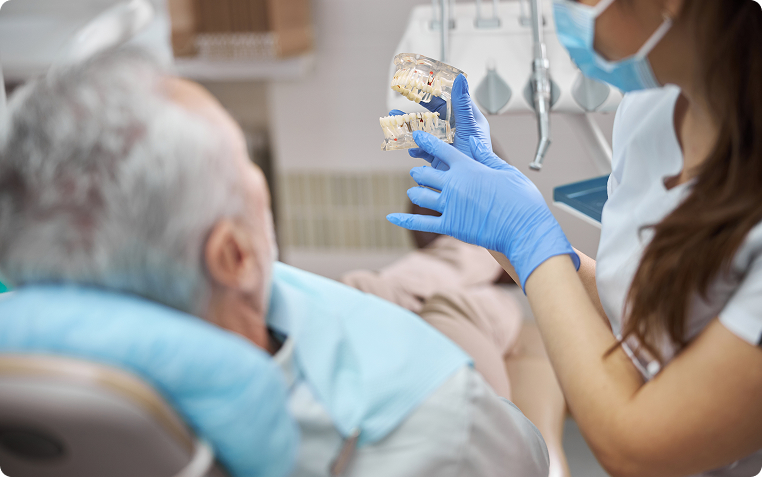 Dental treatment at Elite Dental Implants & Orthodontics